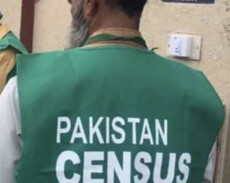 Census worker in Pakistan