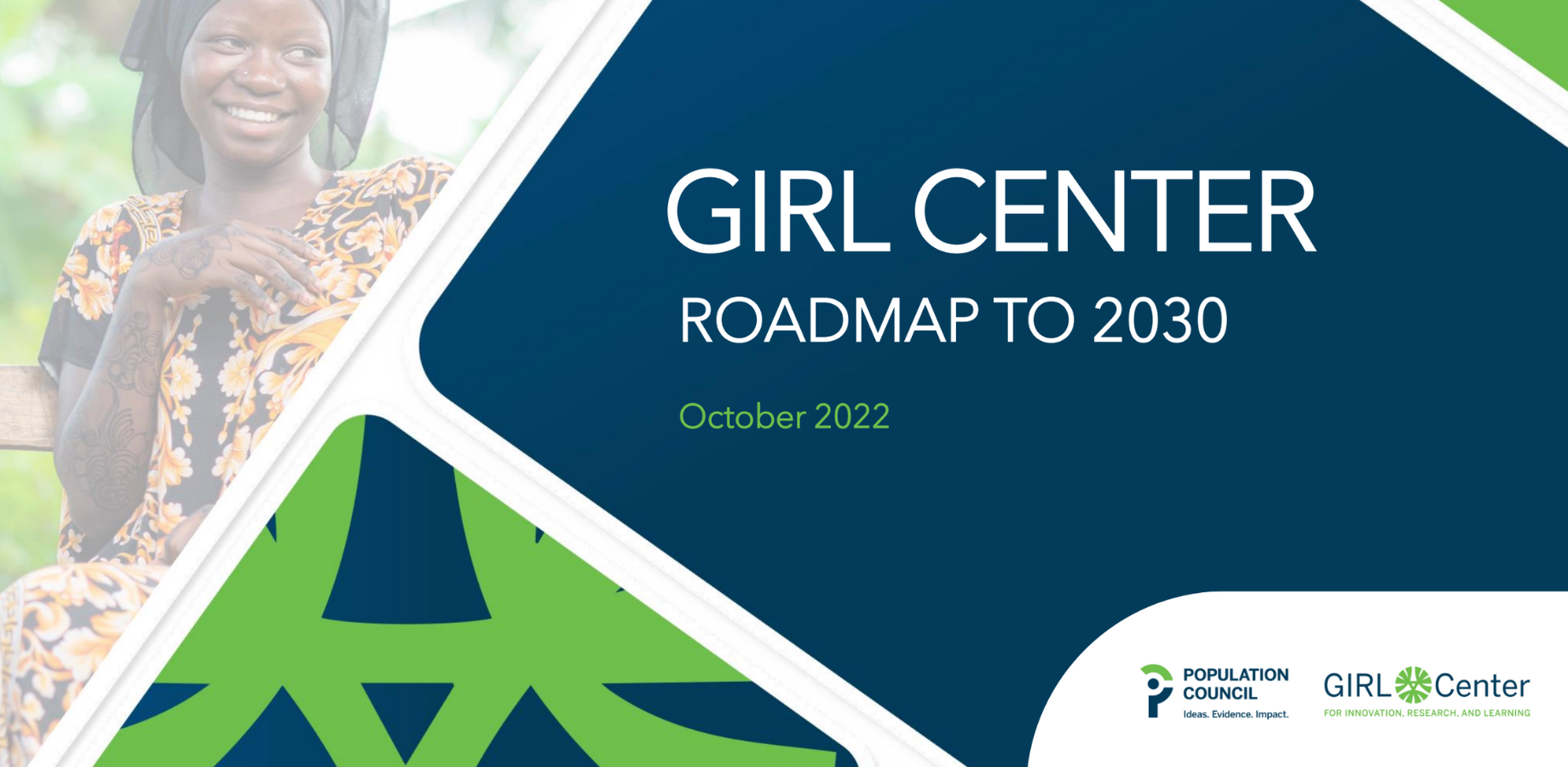 cover of Girl Center Roadmap to 2030 Ideas. Evidence. Impact.