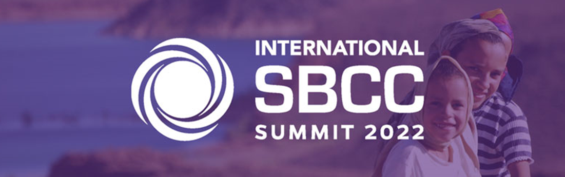 banner for International SBCC Summit 2022 Ideas. Evidence. Impact.