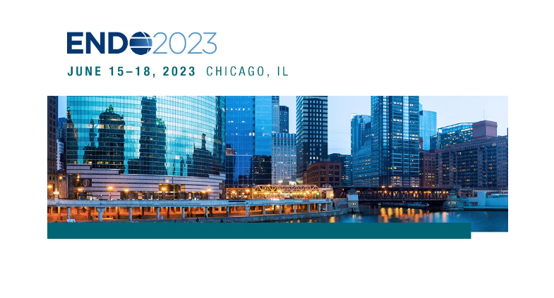 Banner for ENDO2023 conference Ideas. Evidence. Impact.