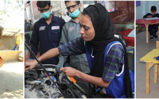 Maintaining the Momentum of FP Taskforce Recommendations in Pakistan – Population Council collage of three images of women and children
