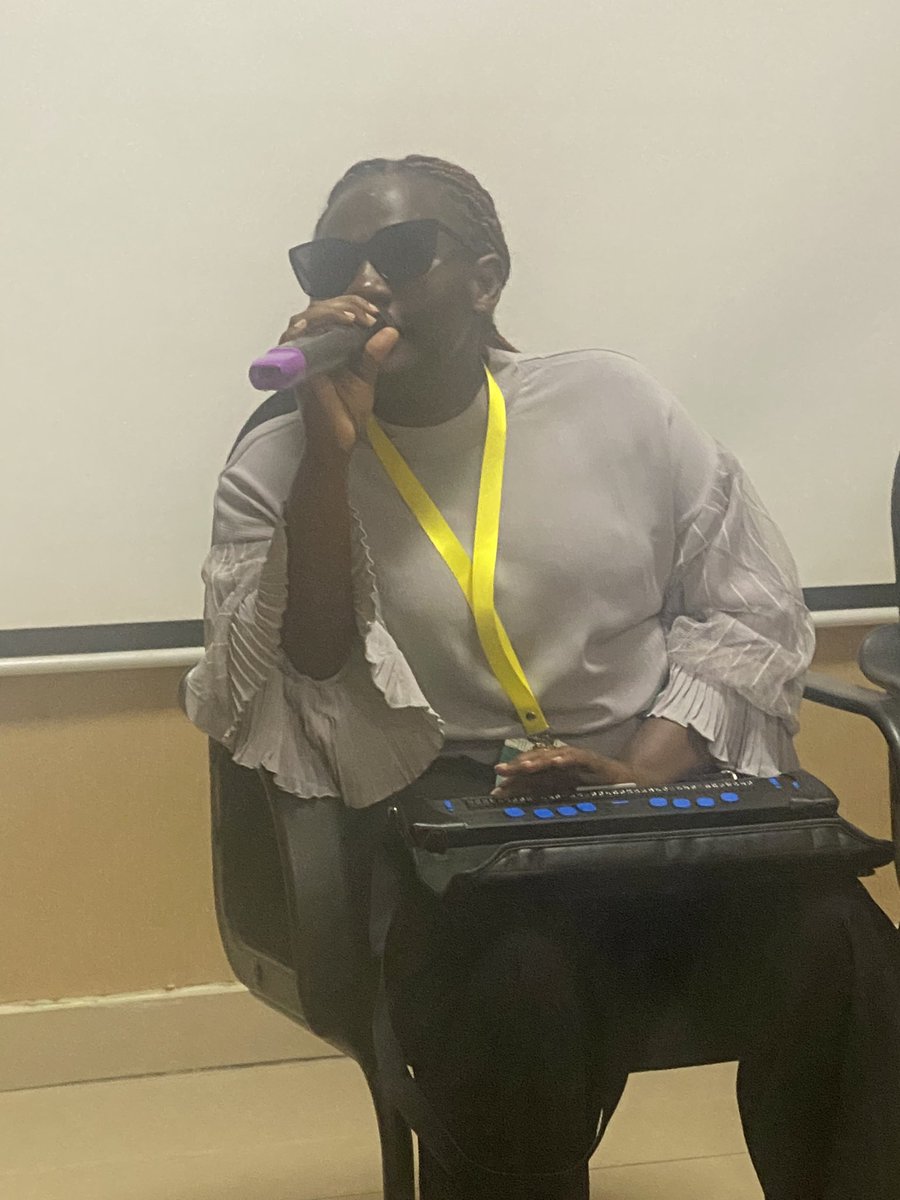Anisie speaks during the Baobab-Together for Girls co-hosted Roundtable Session at the Women Deliver Conference 2023 in Kigali, Rwanda 