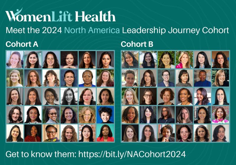 WomenLift Health Leadership Journey Cohorts