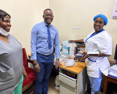 Clinic team at Uganda Makerere University