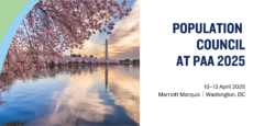 The Population Council will be at PAA 2025 from 10 to 13 April in Washington, DC